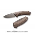 Navaja Lionsteel G10 Brown KUR BBR