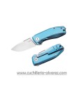 Navaja Lionsteel Nano LSNA01 BL Aluminio Azul