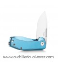 Navaja Lionsteel Nano LSNA01 BL Aluminio Azul