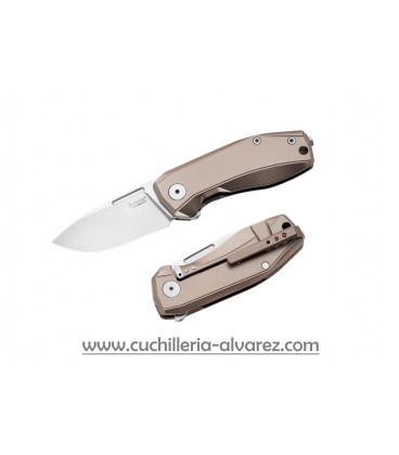 Navaja Lionsteel LSNA01 BR Titanio bronce