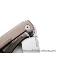 Navaja Lionsteel LSNA01 BR Titanio bronce