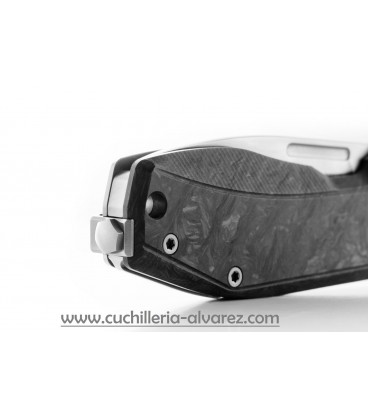 Navaja Lionsteel Nano LSNA01 CF Fibra de carbono