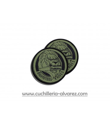 Parche Lionsteel Embroidery patch Green PATCH-1 GR