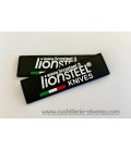 Parche Lionsteel Black PVC patch PATCH-1 LS