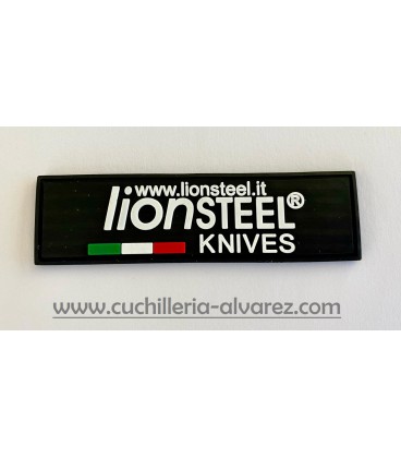 Parche Lionsteel Black PVC patch PATCH-1 LS