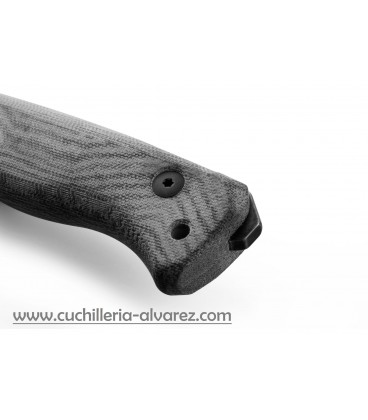 Cuchillo Lionsteel T6 3V CVB micarta nera/hoja negra