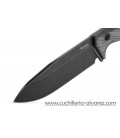 Cuchillo Lionsteel T6 3V CVB micarta nera/hoja negra