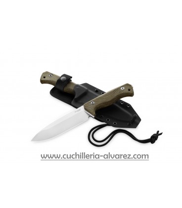 Cuchillo Lionsteel T6 3V CVG micarta verde