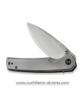 Navaja We Knife Co Subjugator Framelock Gray 21014C1