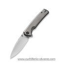 Navaja We Knife Co Subjugator Framelock Gray 21014C1