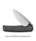 Navaja We Knife Co Subjugator Framelock Black titanium 21014C2