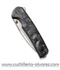 Navaja We Knife Co Subjugator Framelock Carbon fiber 21014D1
