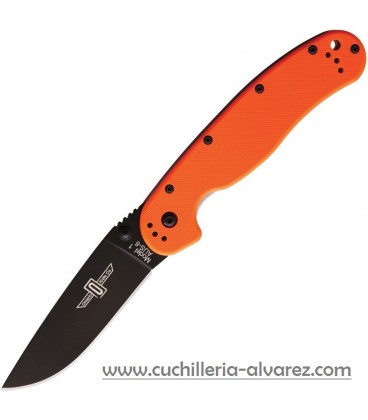 Navaja ONTARIO RAT I G10 Orange pavonada ON8846OR