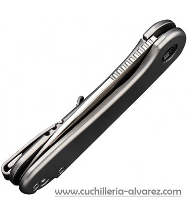 Navaja WE KNIFE Elementum Flipper Knife Titanium 18062X1