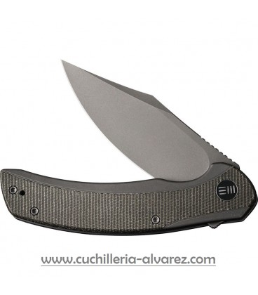 Navaja WE KNIFE Snick Mango de titanio/Micarta 19022F5