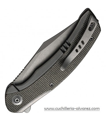 Navaja WE KNIFE Snick Mango de titanio/Micarta 19022F5