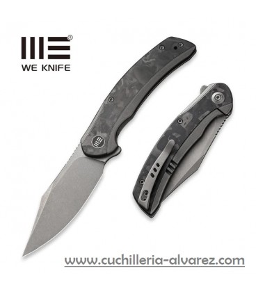 Navaja WE KNIFE Snick Mango de titanio/Fibra de carbono 19022F2