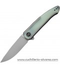 Navaja WE KNIFE Smooth Sentinel G10 Jade 200432