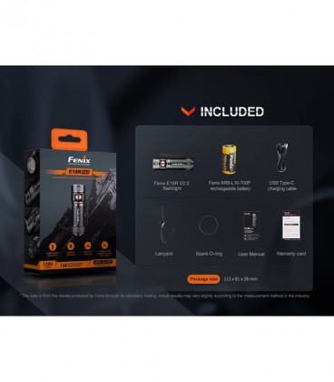 Linternas Fenix E18R V2.0