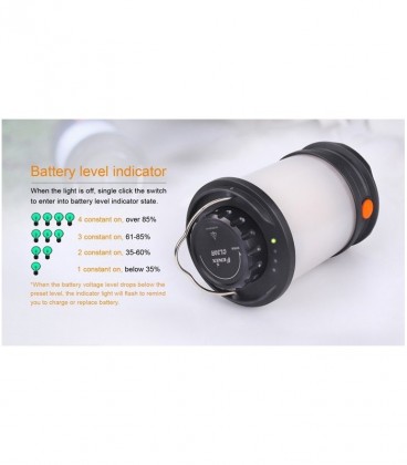 Linterna FENIX  CL-30R  650 lúmenes