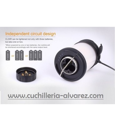 Linterna FENIX  CL-30R  650 lúmenes