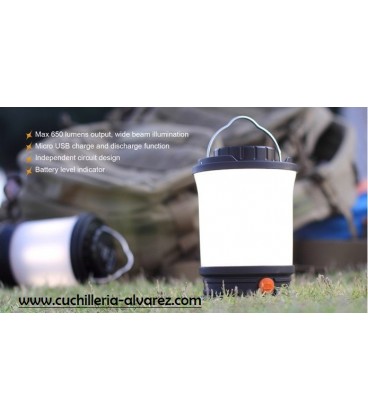 Linterna FENIX  CL-30R  650 lúmenes