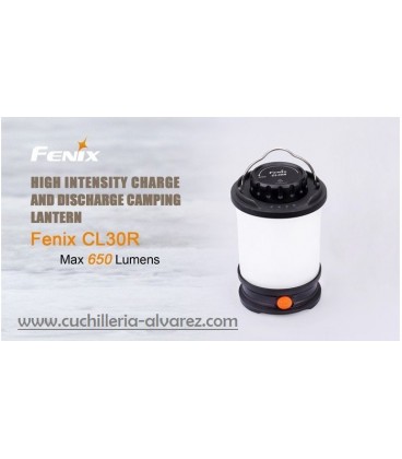 Linterna FENIX  CL-30R  650 lúmenes