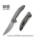 Navaja WE KNIFE Quixotic Framelock Gray 210161