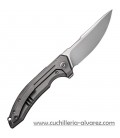 Navaja WE KNIFE Quixotic Framelock Gray 210161