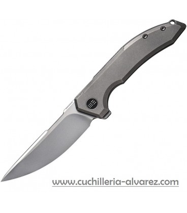 Navaja WE KNIFE Quixotic Framelock Gray 210161