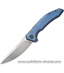 Navaja WE KNIFE Quixotic Framelock Blue 210163