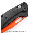 Navaja Benchmade TAGGEDOUT Carbon Fiber 15535OR_01