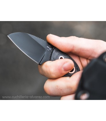 Cuchillo Boker plus Gnome all Black Copper 02BO084