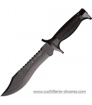 Cuchillo AITOR OSO NEGRO vaina negra 16010N