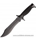 Cuchillo AITOR OSO NEGRO vaina negra 16010N