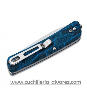 Navaja Boker Plus Tech Tool Blue Damast G10 01BO557