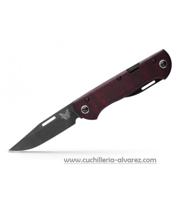 Benchmade WEEKENDER 317BK-02 BURGUNDY BLACK BLADE