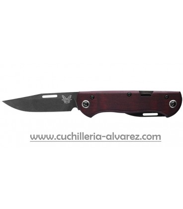 Benchmade WEEKENDER 317BK-02 BURGUNDY BLACK BLADE