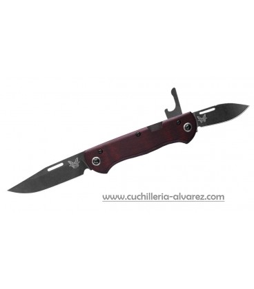 Benchmade WEEKENDER 317BK-02 BURGUNDY BLACK BLADE