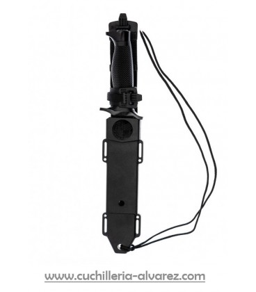 Cuchillo AITOR OSO CAMO vaina negra 16072