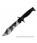 Cuchillo AITOR OSO CAMO vaina negra 16072