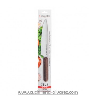 Cuchillo Cocinero 3 CLAVELES OSLO 01435