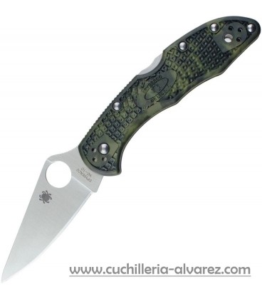 Spyderco Delica 4 Lockback Zombie C11ZFPGR