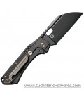 Navaja WE KNIFE Roxi 3 Framelock Black Titanium 190722