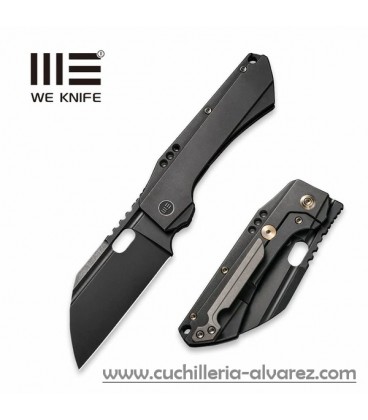 Navaja WE KNIFE Roxi 3 Framelock Black Titanium 190722