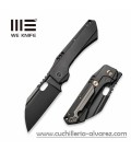 Navaja WE KNIFE Roxi 3 Framelock Black Titanium 190722