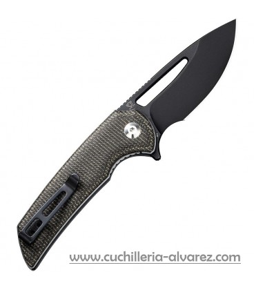 CIVIVI Odium Linerlock Green Micarta CIVC2010G