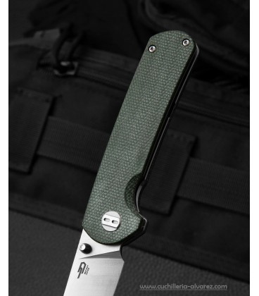 Navaja BESTECH SLEDGEHAMMER Verde Linerlock BTKG31B1