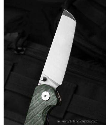 Navaja BESTECH SLEDGEHAMMER Verde Linerlock BTKG31B1
