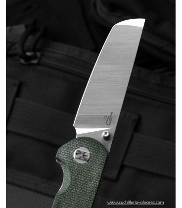 Navaja BESTECH SLEDGEHAMMER Verde Linerlock BTKG31B1